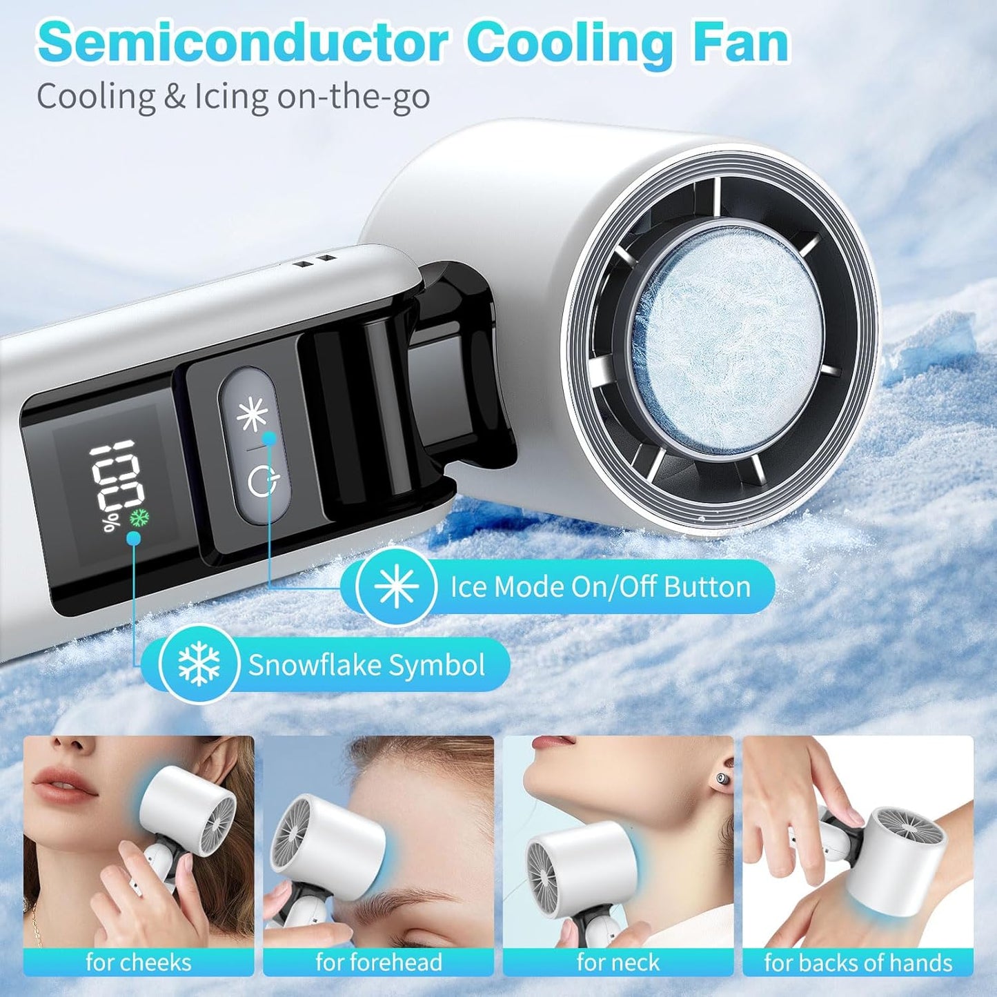 Turbo Cool Foldable Handheld Fan