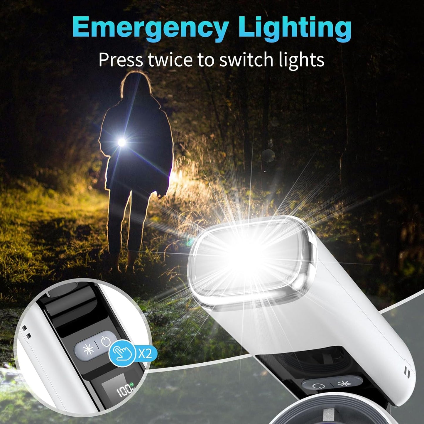 Turbo Cool Foldable Handheld Fan