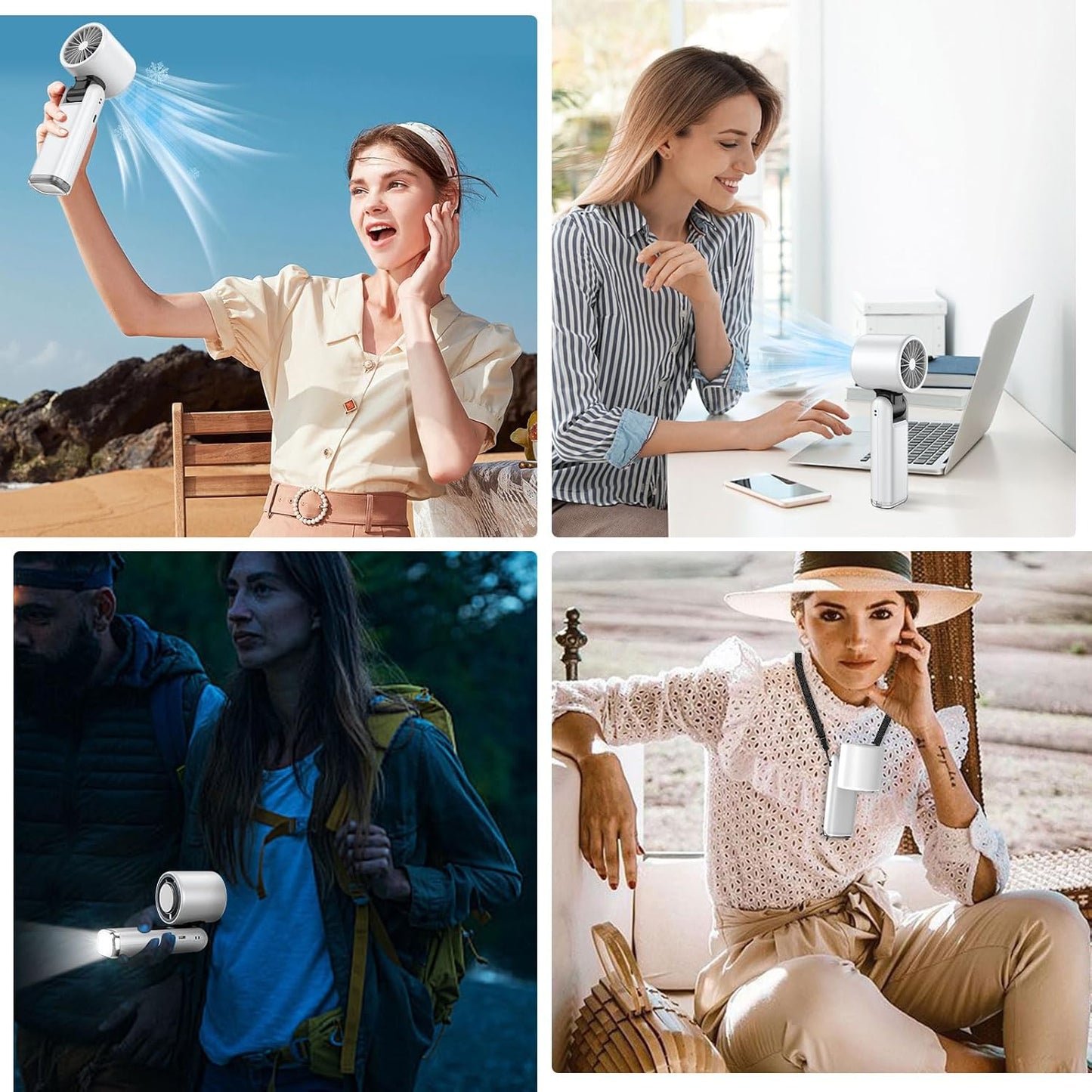 Turbo Cool Foldable Handheld Fan